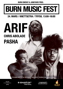 Plakat Burn Music Fest