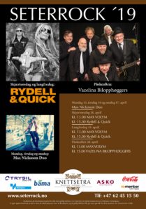 Plakat program SeterRock 2019